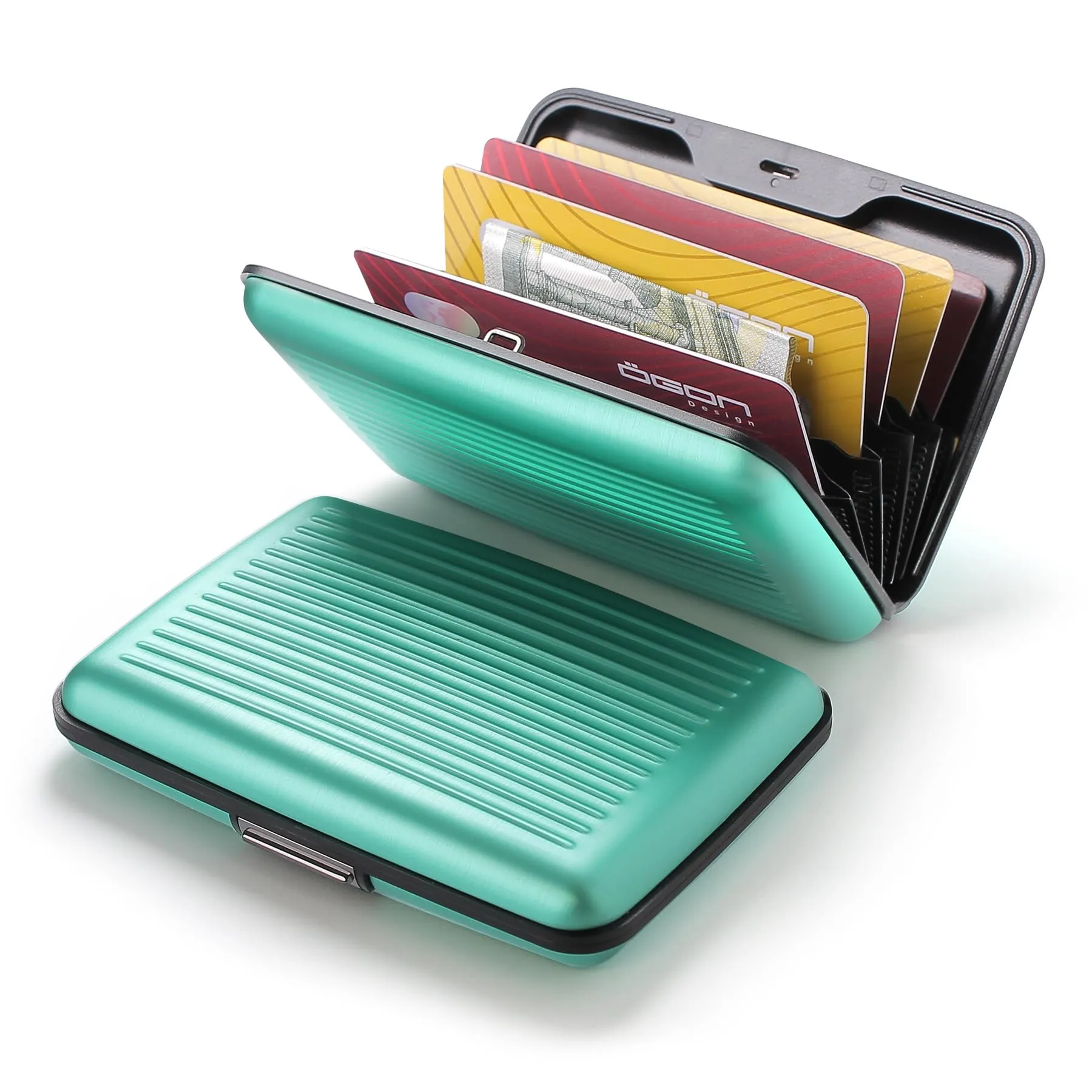 Portacarte in alluminio con protezione RFID. Modello: STOCKHOLM PREMIUM - immagine 2