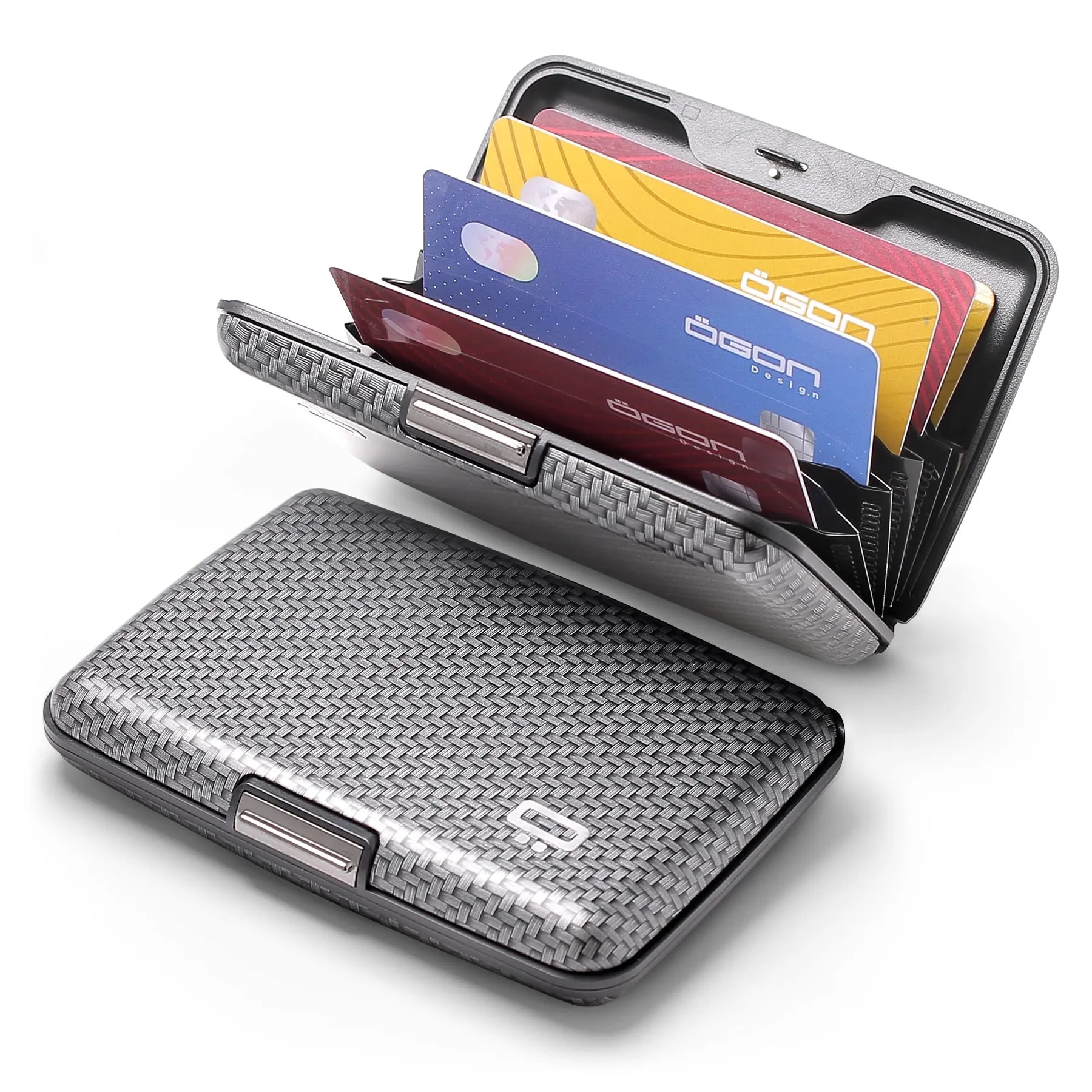Portacarte in alluminio con protezione RFID. Modello: STOCKHOLM PREMIUM - immagine 2