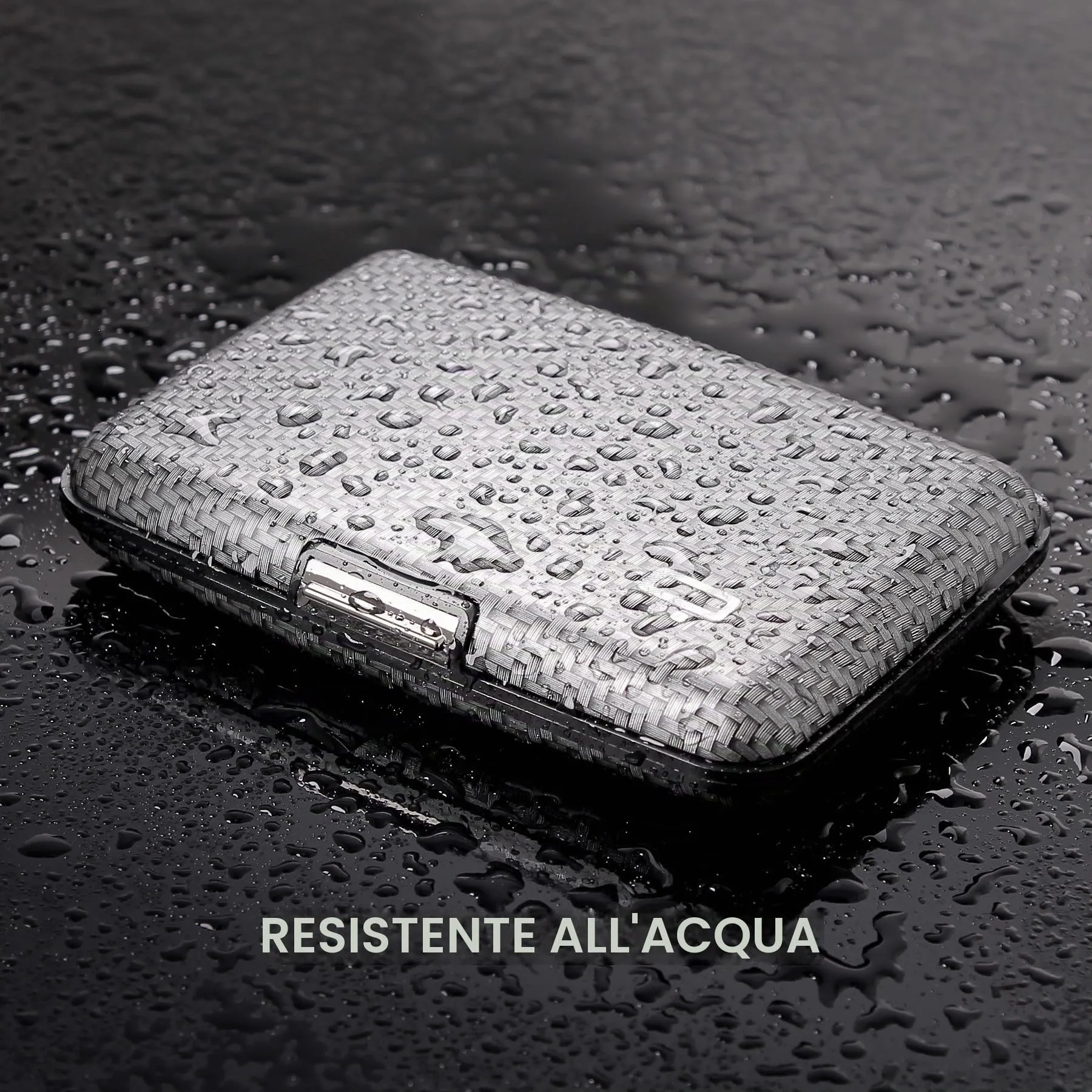Portacarte in alluminio con protezione RFID. Modello: STOCKHOLM PREMIUM - immagine 6