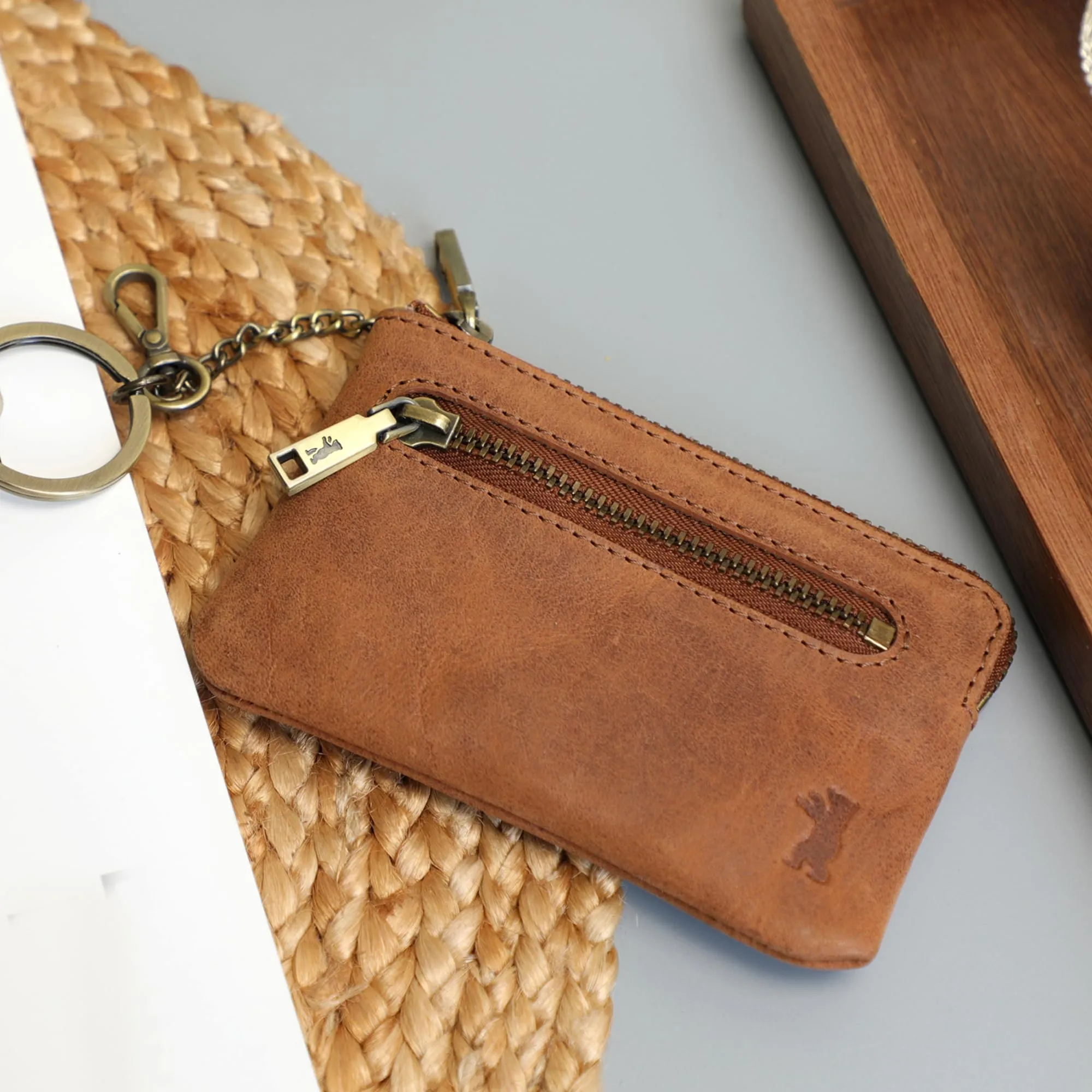 Berliner Bags Portamonete Eli Portachiavi Compatto in Vera Pelle con RFID - immagine 2