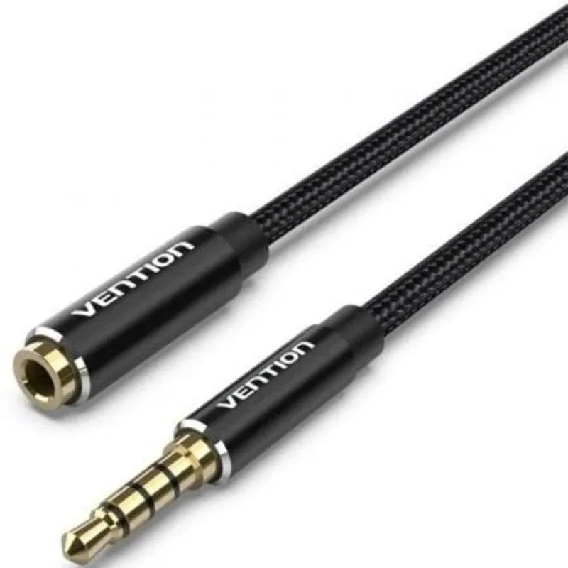 Cavo audio Vention BHCBL jack 3.5mm 10m nero alta qualità - immagine 1