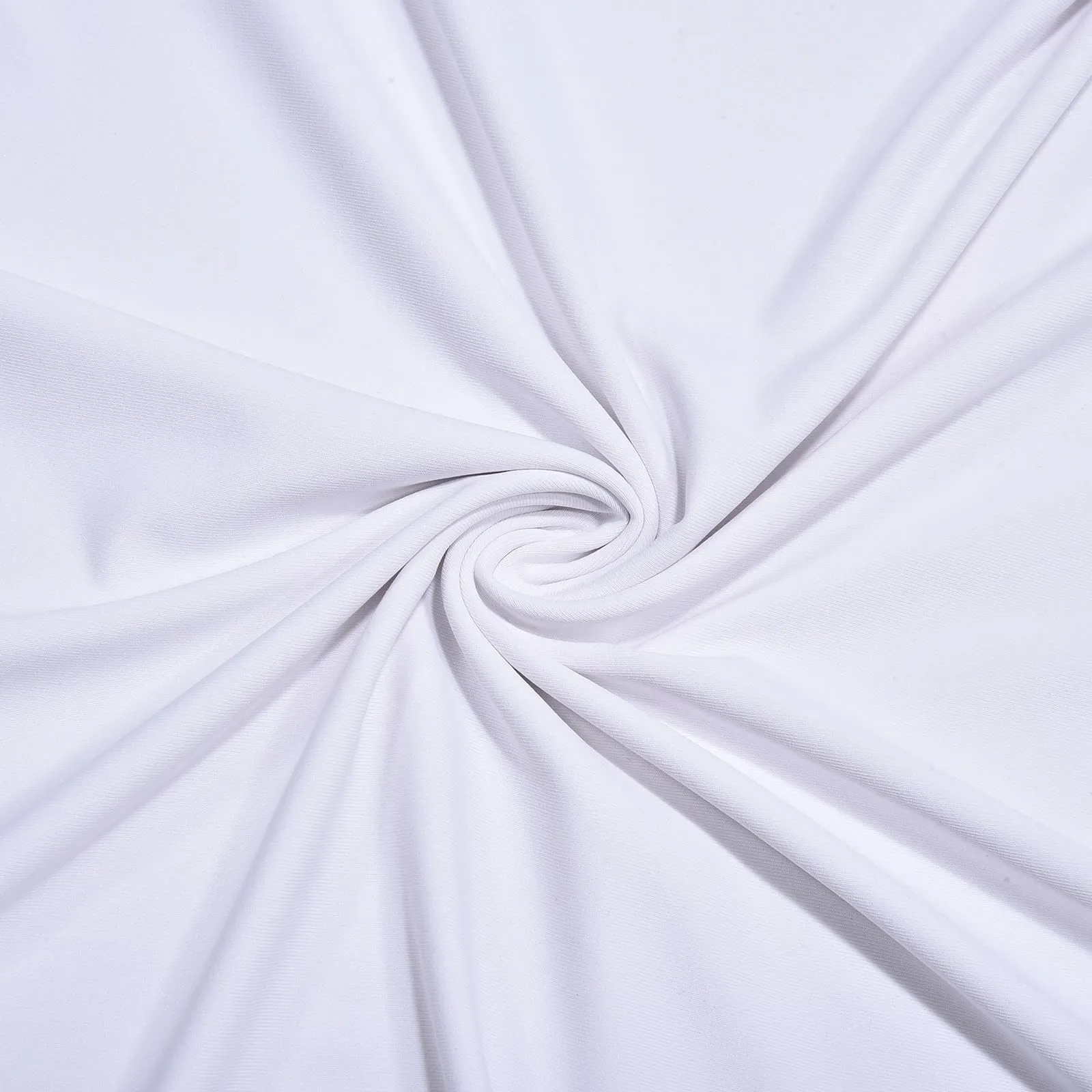 Duohropke Maglietta a maniche lunghe da uomo con profondo scollo a V, a maniche lunghe, slim fit, sexy, oversize, con scollo a V, maglietta da corsa, maglietta sportiva sottile, 01 bianco, L - immagine 4