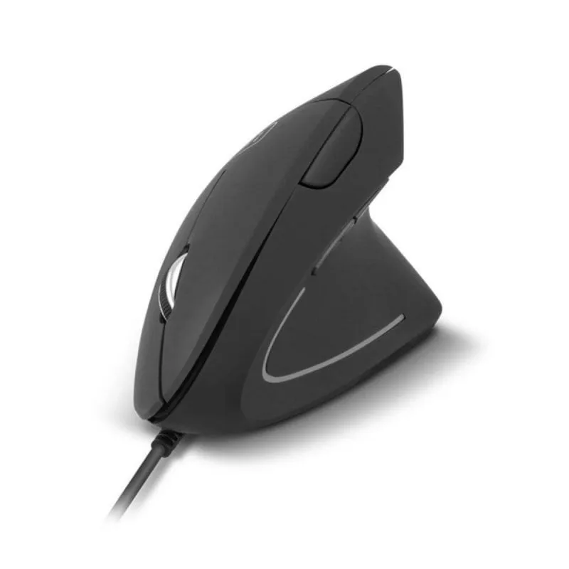 Mouse Ottico Wireless 1Life m:ergo Ergo Verticale 1600DPI Nero - immagine 1
