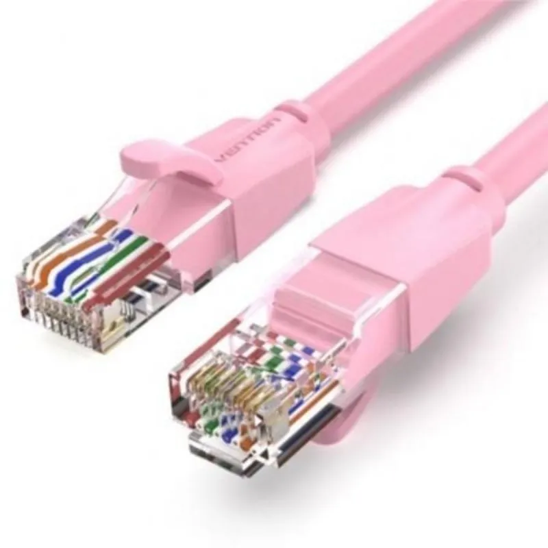Cavo di Rete RJ45 UTP Vention IBEPH Cat.6 2m Rosa Cavo di Rete RJ45 UTP Vention IBEPH Cat.6 2m Rosa - immagine 1