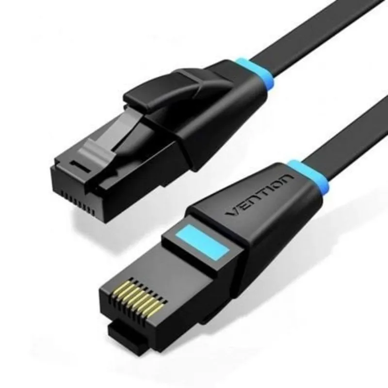 Cavo di Rete RJ45 UTP Vention IBJBN Cat.6A 15m Nero Cavo di Rete RJ45 UTP Vention IBJBN Cat.6A 15m Nero - immagine 1