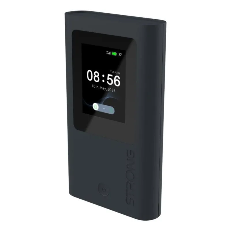 Enrutador portatile Strong 5GMIFIAX1800 Wi-Fi 6 Doppia banda 5G Nero - immagine 1