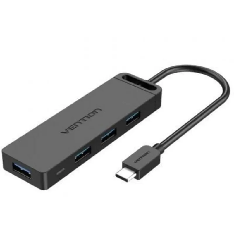 Hub Vention 4 porte USB 3.0 5 Gbps Tipo-C Modello TGKBD con PD 50cm - immagine 1