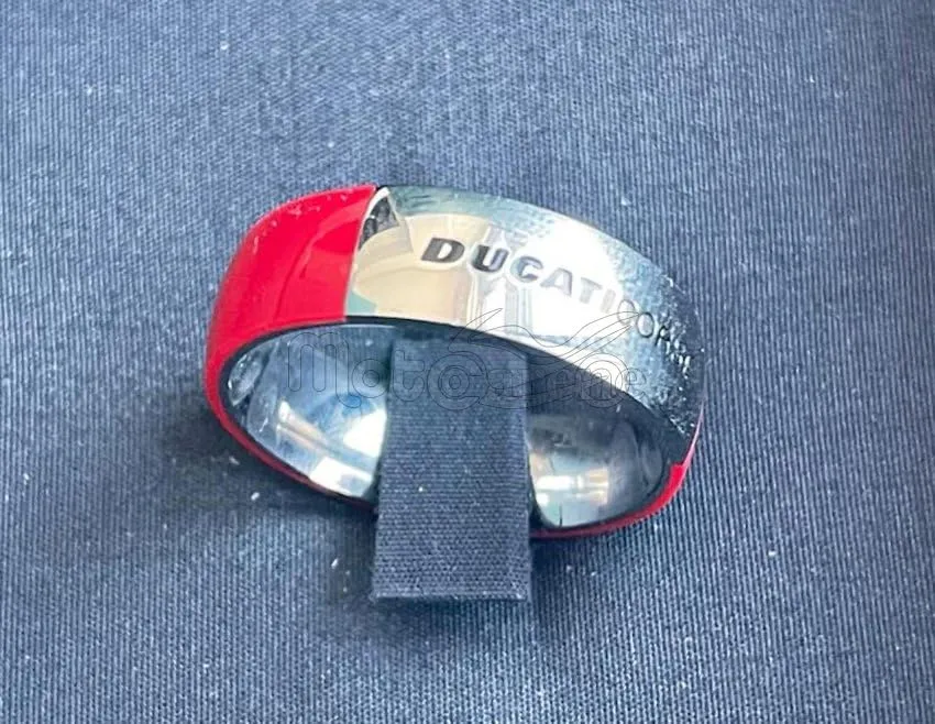 DUCATI Anello Uomo Donna Rosso Racing Jewels - immagine 5