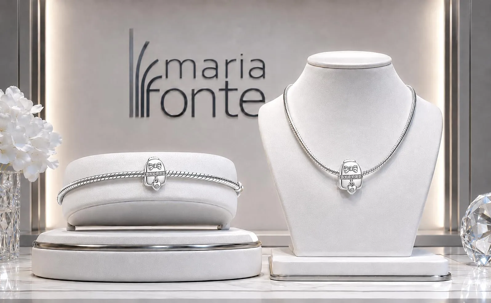 MariaFonte Charm Zaino Compatibile Tutte Marche Pendente Scuola Diploma Gufo Pergamena Cappello Libro Cuore Stella Compleanno Anniversario Ciondoli Originale Bead Argento - immagine 8