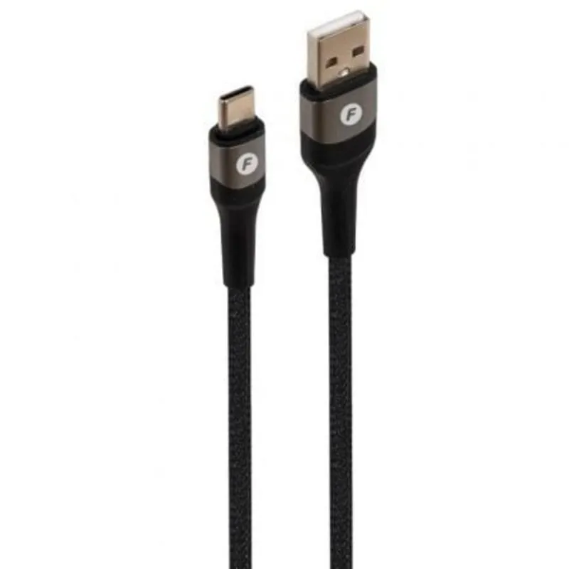 Cavo USB 2.0 Fonestar USB-CA Tipo C a USB A 1m 480Mbps 100W Cavo USB 2.0 Fonestar USB-CA Tipo C a USB A 1m 480Mbps 100W - immagine 1