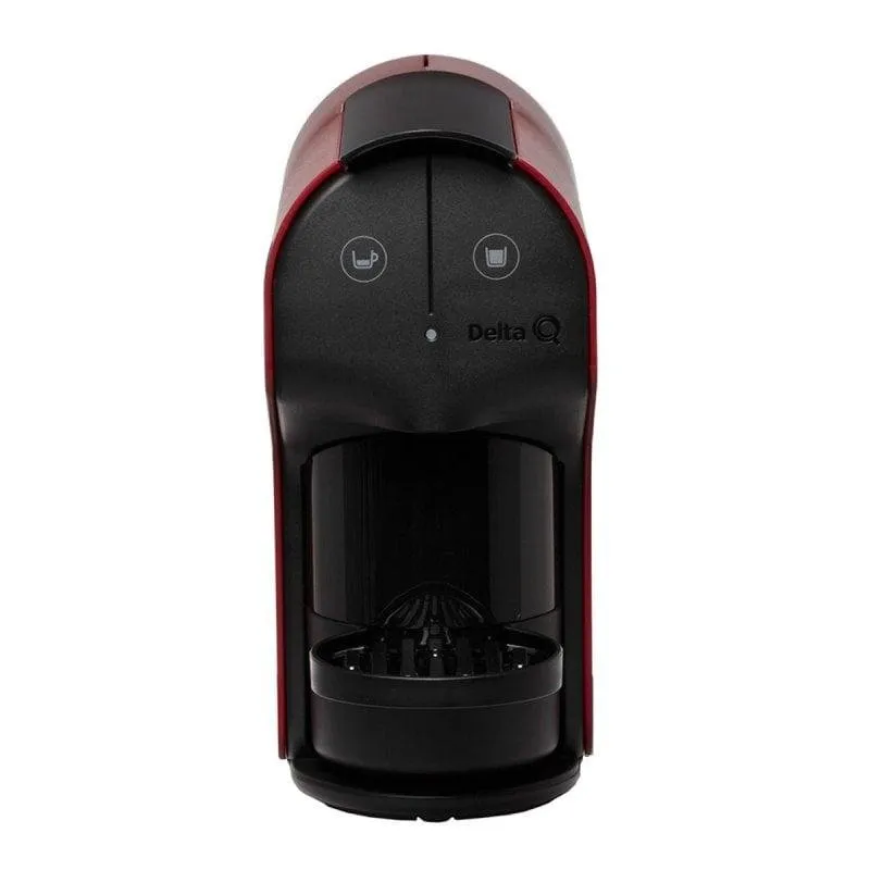 Caffettiera a Capsule Delta Q Quick 0.8L 19 bar automatica multibevande rossa - immagine 1