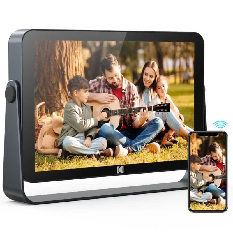 Cornice Digitale Kodak RWF-109V 32GB Wi-Fi 6 Batteria 3800mAh Touch IPS 1280x800 Cornice Digitale Kodak RWF-109V 32GB Wi-Fi 6 Batteria 3800mAh Touch IPS 1280x800 - immagine 1