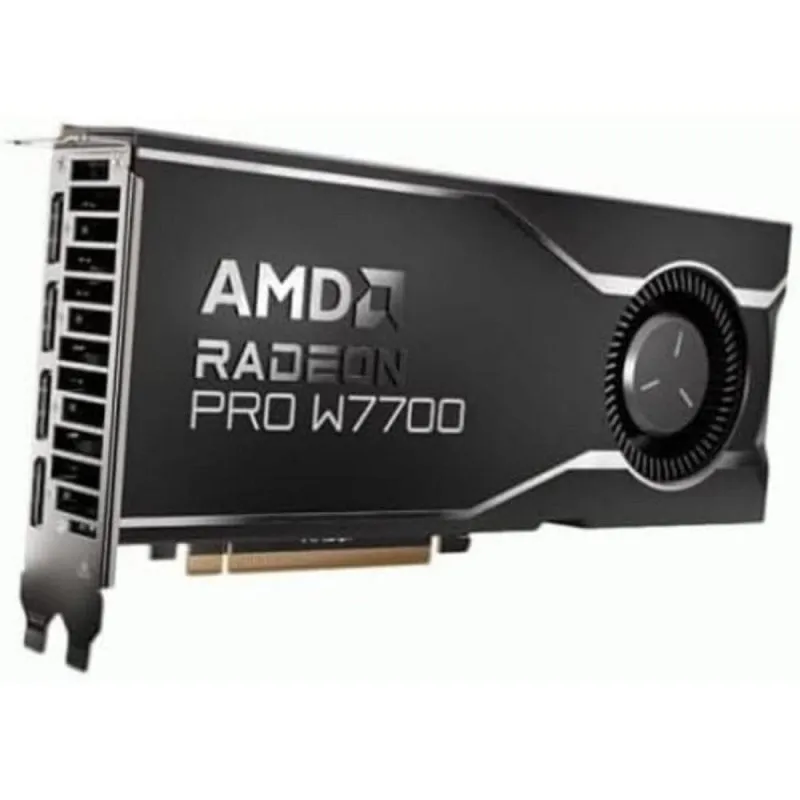 Scheda Grafica AMD Radeon Pro W7700 16GB RDNA 3 4x DisplayPort 2.1Scheda Grafica AMD Radeon Pro W7700 16GB RDNA 3 4x DisplayPort 2.1 - immagine 1