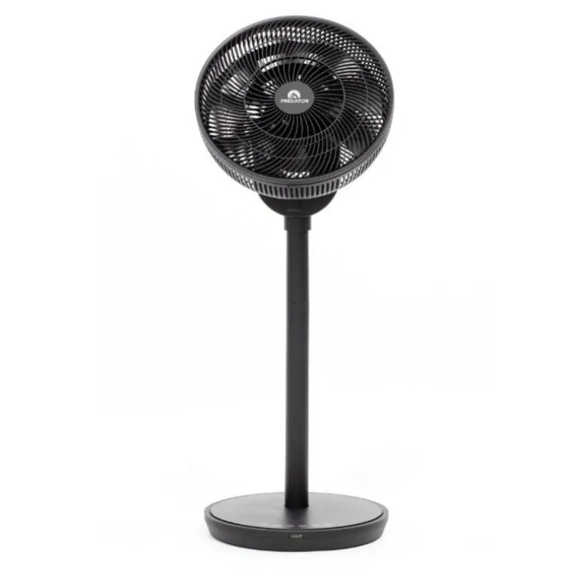 Ventilatore a batteria PREDATOR F20B 26 velocità 1400m3/h Silenzioso 13dB 18 ore di autonomia - immagine 1