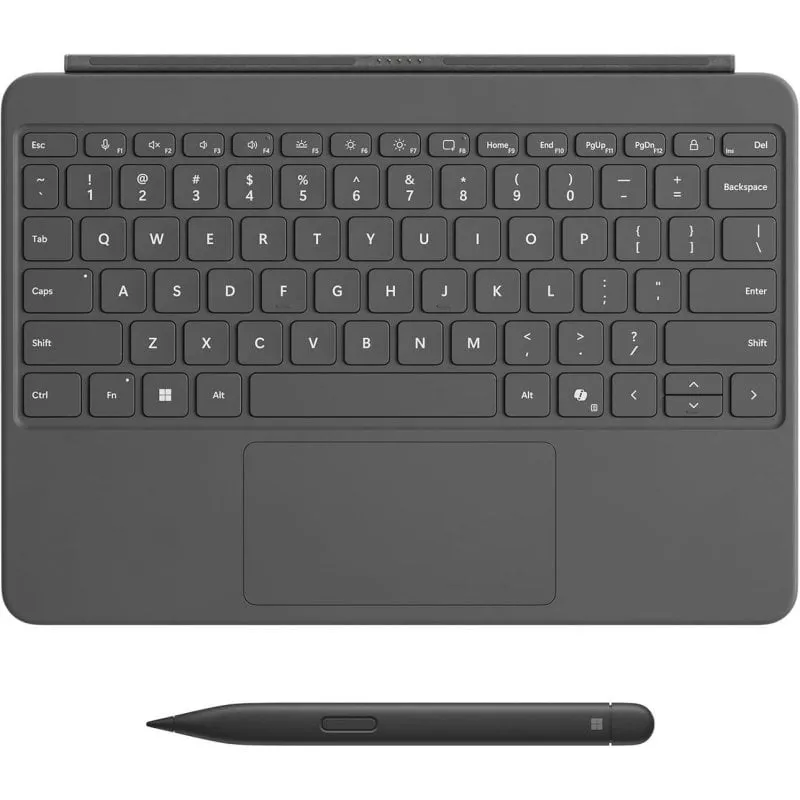 Tastiera Microsoft Surface Pro da 12" con penna tattile Surface Slim e pulsanti personalizzabili Slate - immagine 1