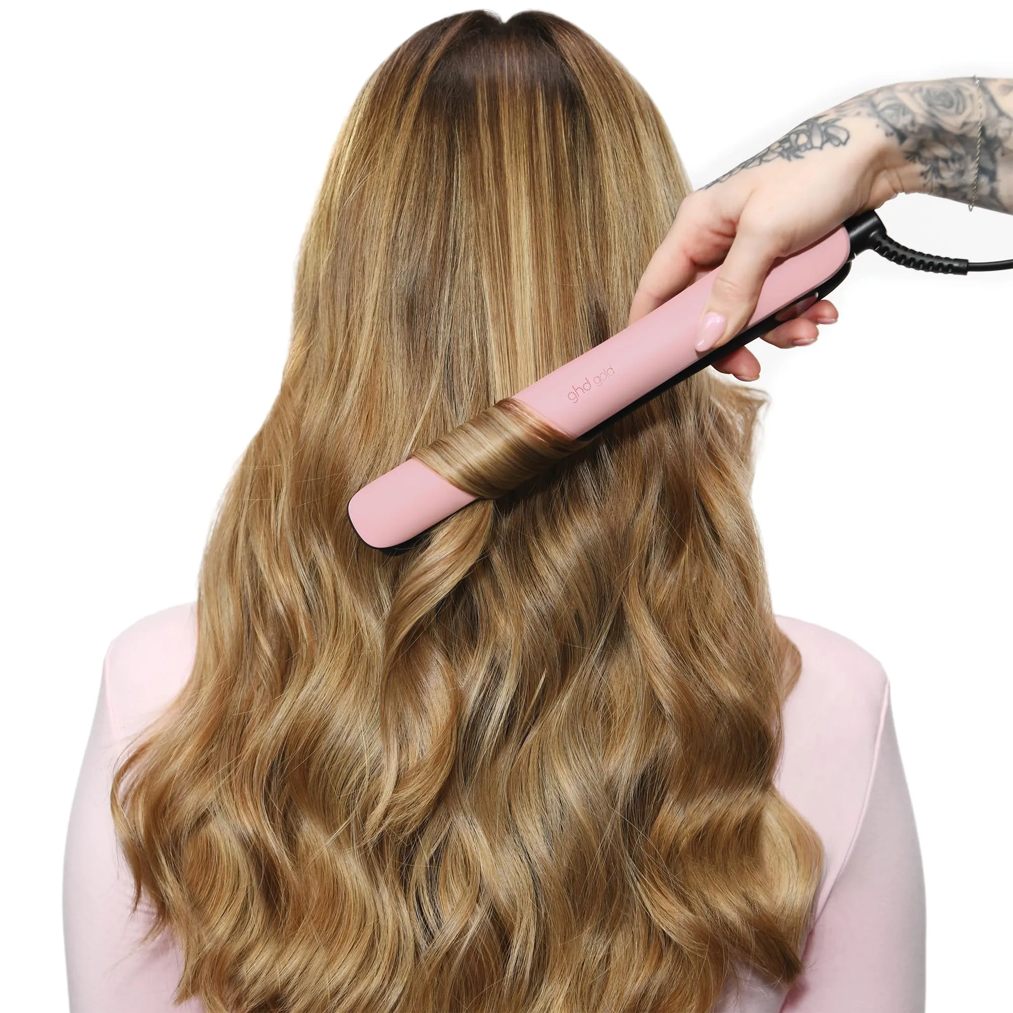 ghd Gold Styler in Edizione Limitata Dusted Pink – con Custodia Termoresistente Coordinata – Styling professionale avanzato per capelli lisci e setosi con maggiore brillantezza – Adatta a tutti i tipi - immagine 5