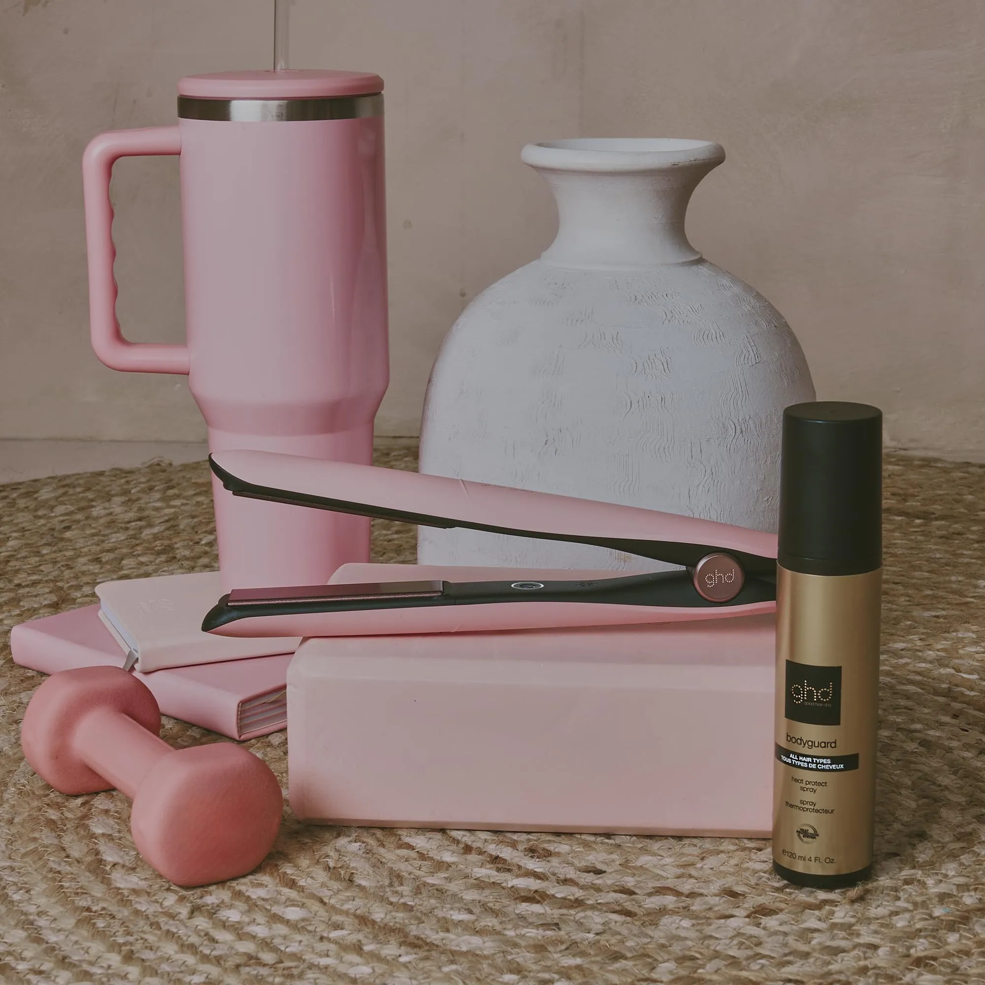 ghd Gold Styler in Edizione Limitata Dusted Pink – con Custodia Termoresistente Coordinata – Styling professionale avanzato per capelli lisci e setosi con maggiore brillantezza – Adatta a tutti i tipi - immagine 7