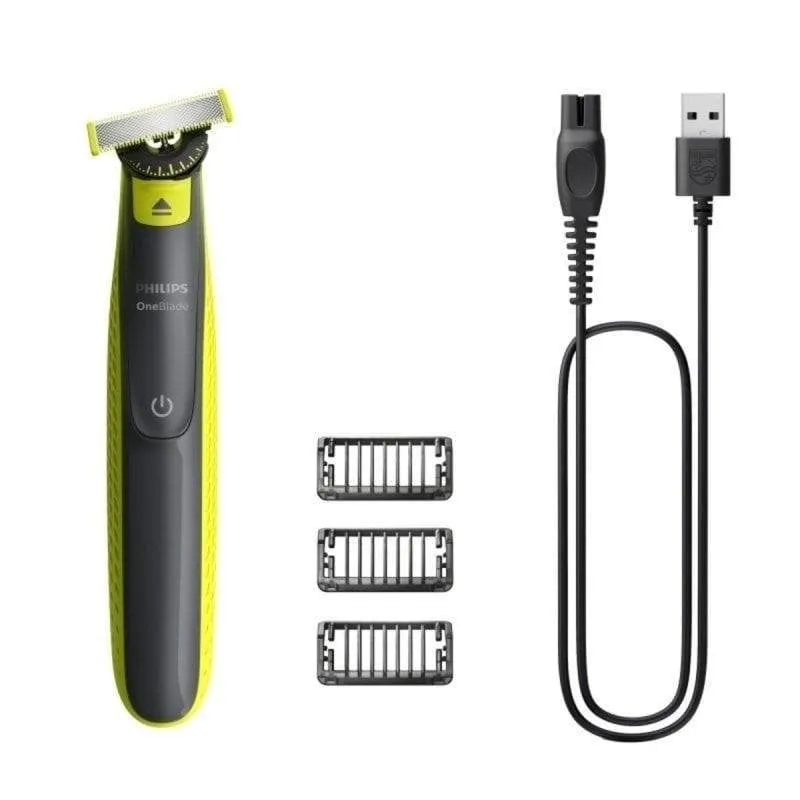 Rasoio Elettrico Viso Philips OneBlade 360 QP2724/23 Senza Filo 45min Funzionamento a Umido 1 Lama - immagine 1