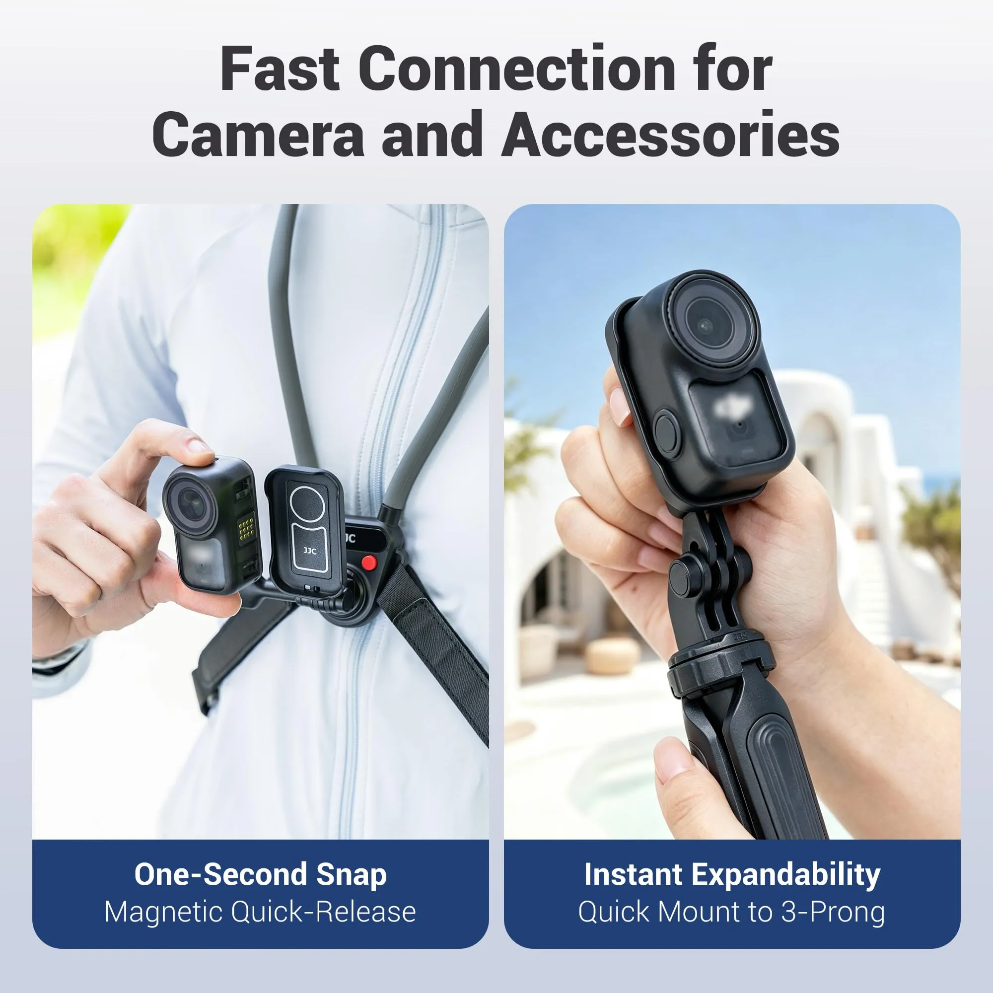JJC Osmo Nano - Supporto magnetico girevole per DJI Osmo Nano - immagine 8