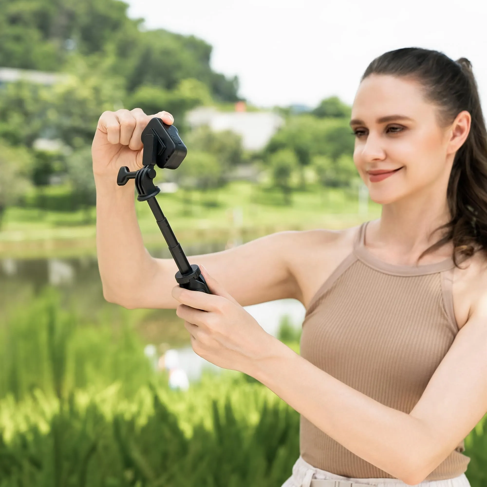 JJC Osmo Nano - Supporto magnetico girevole per DJI Osmo Nano - immagine 9
