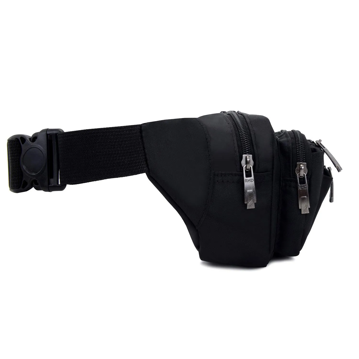 Ariineer Impermeabile Borse Banana Uomo Donna Sport Running Zaini Escursionismo Borse Sportive Bici Custodie per Coltelli e Attrezzi da Trekking (nero) - immagine 6