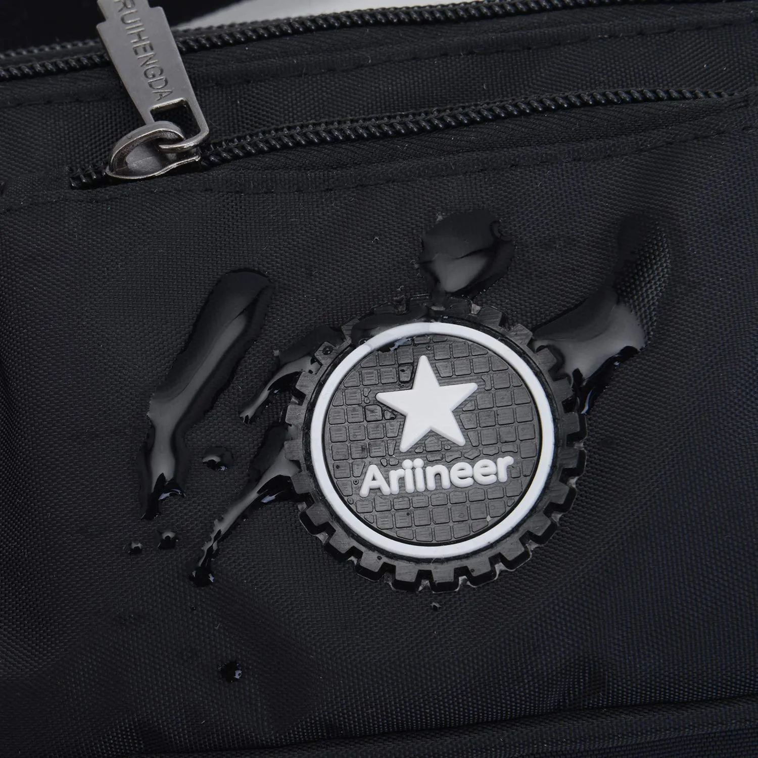 Ariineer Impermeabile Borse Banana Uomo Donna Sport Running Zaini Escursionismo Borse Sportive Bici Custodie per Coltelli e Attrezzi da Trekking (nero) - immagine 7