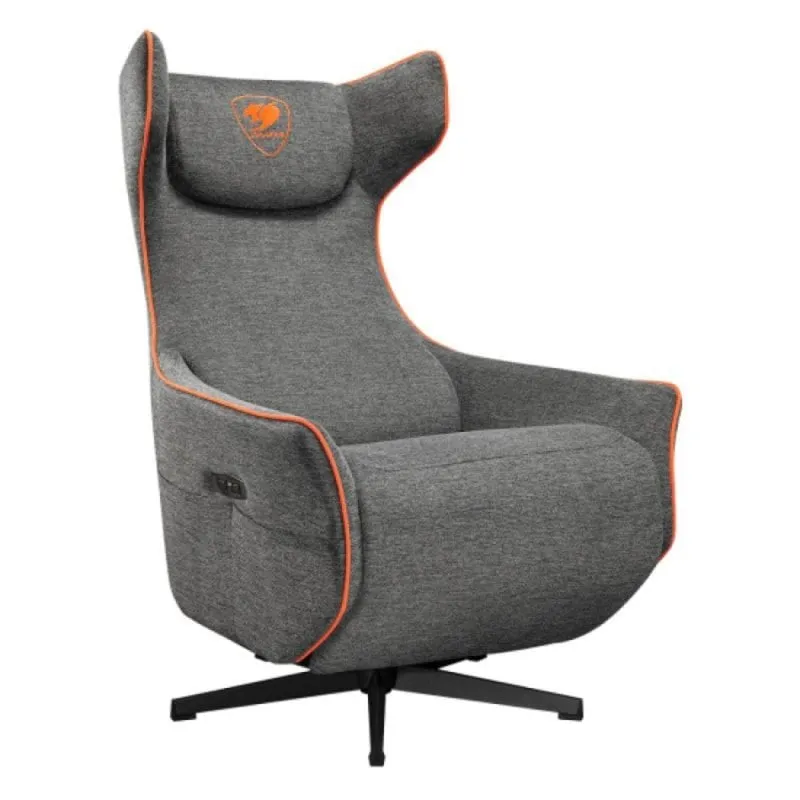 Sofà Gaming COUGAR Magus Grigio 150 kg Schienale Regolabile 270° Rotazione - immagine 1