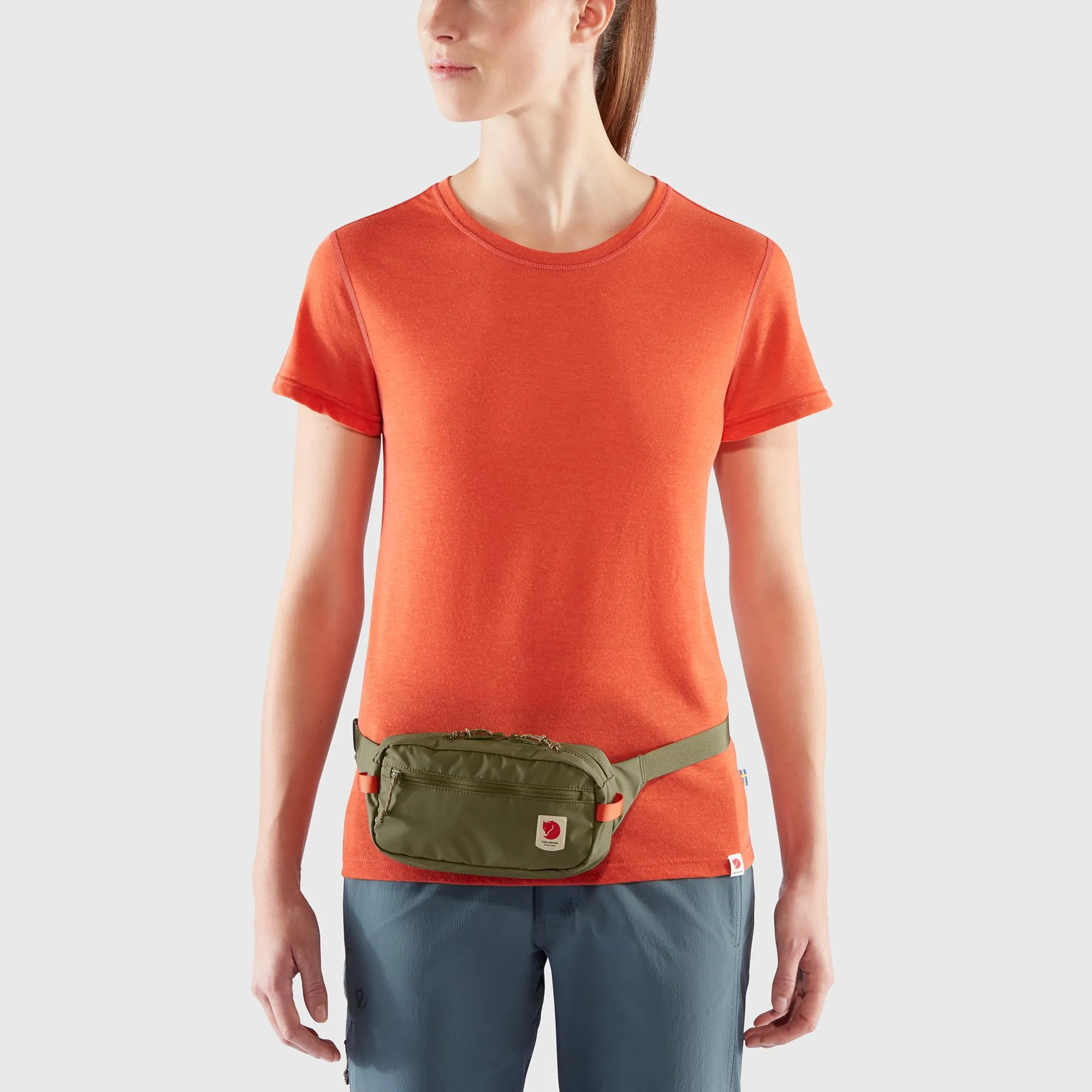 FJALLRAVEN 23223-623 High Coast Hip Pack Marsupio sportivo Unisex Mountain Green Taglia OneSize - immagine 4