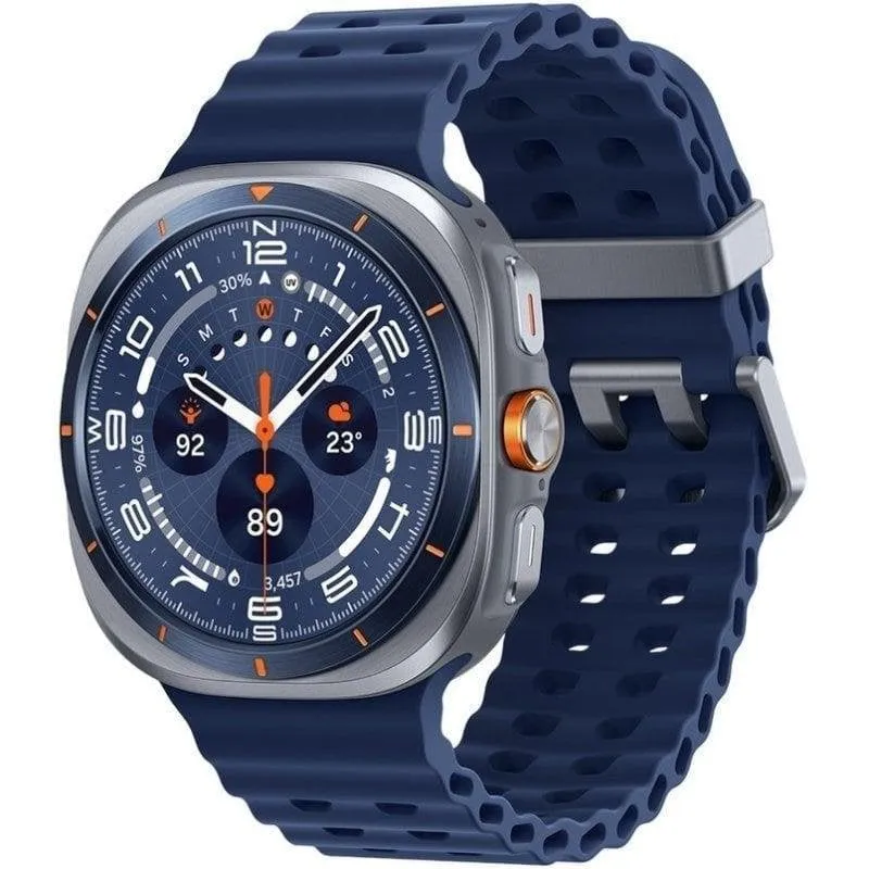 Samsung Galaxy Watch Ultra LTE 49mm AMOLED Blu Titanio Resistente IP68 SpO2 - immagine 1