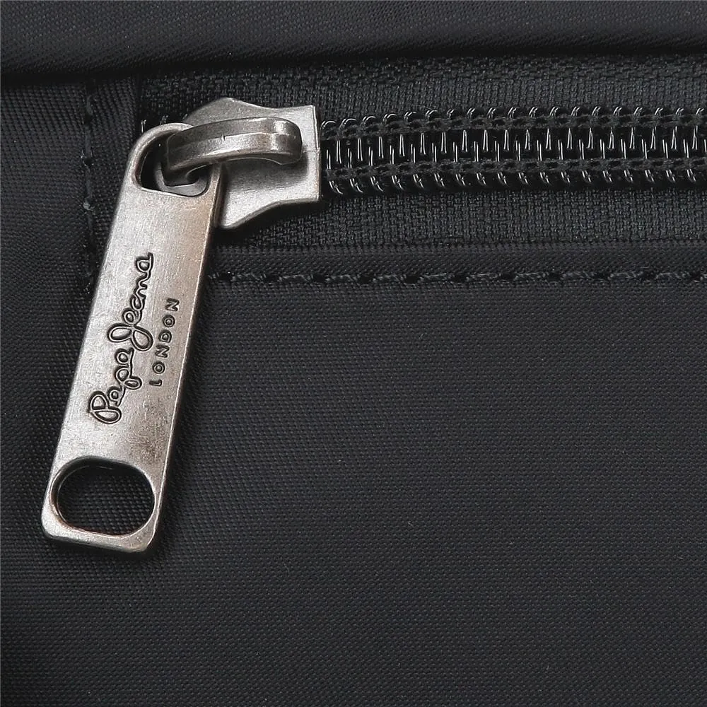 Pepe Jeans Naia Nero Marsupio 19x13x5.5 cm Poliestere e PU di Joumma Bags - immagine 6