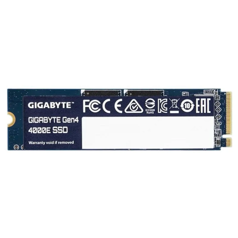 SSD GIGABYTE Gen4 4000E 500GB M.2 3600MB/s SSD GIGABYTE Gen4 4000E 500GB M.2 3600MB/s - immagine 1