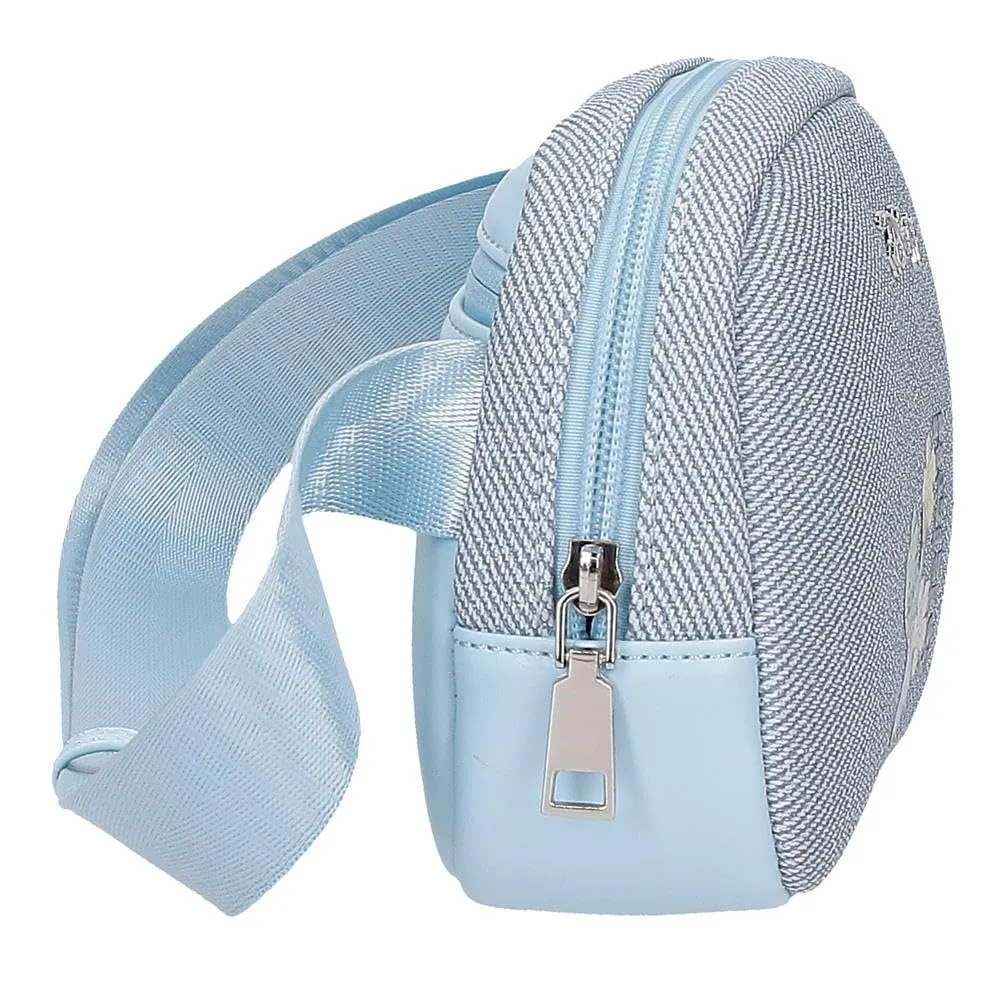 Joumma Disney Tiki Stitch Denim Marsupio 19x13x5.5 cm PU e Poliestere - immagine 2