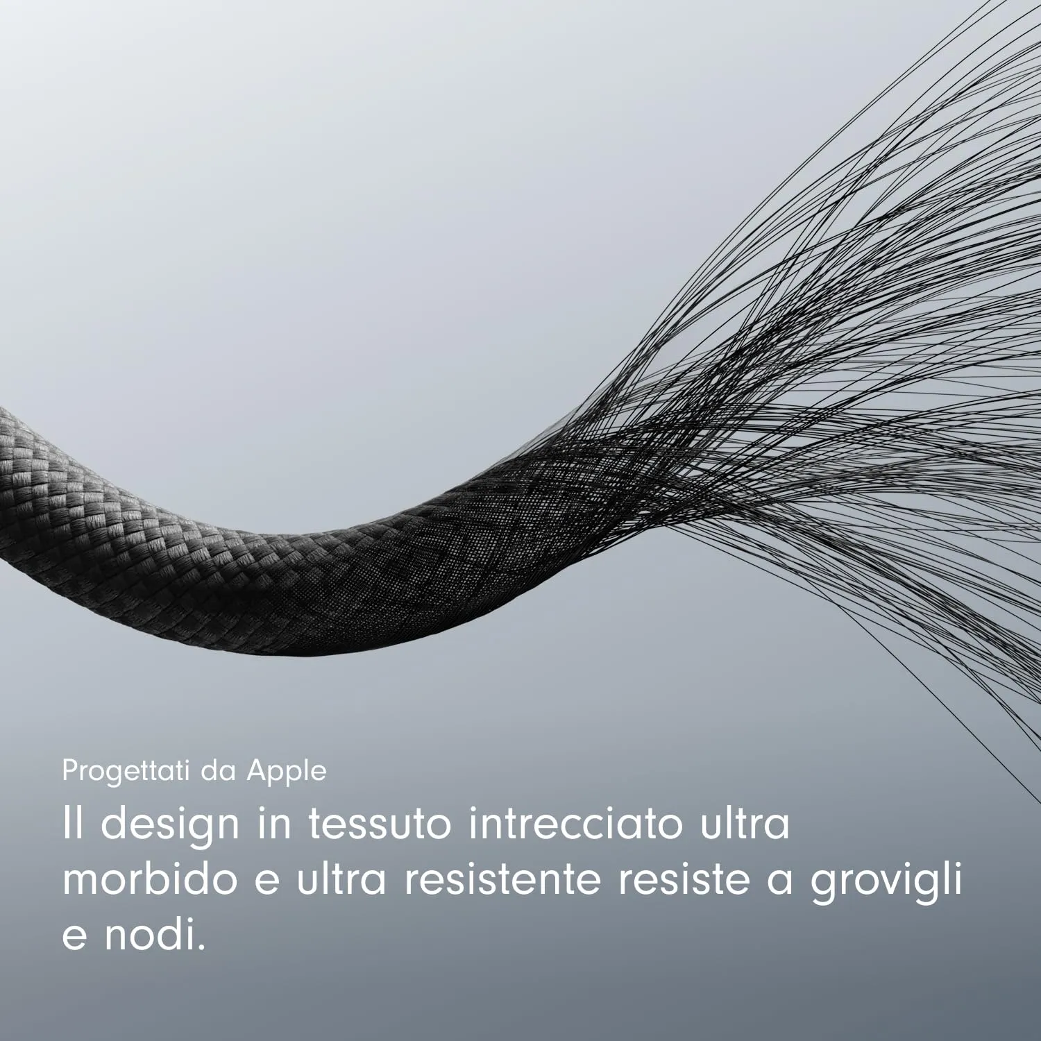 Cavo Beats intrecciato da 240 W, da USB-C a USB-C, per ricarica rapida, resistente e antigroviglio, compatibile con dispositivi Apple e Android (3 m) – Nero nucleare - immagine 5