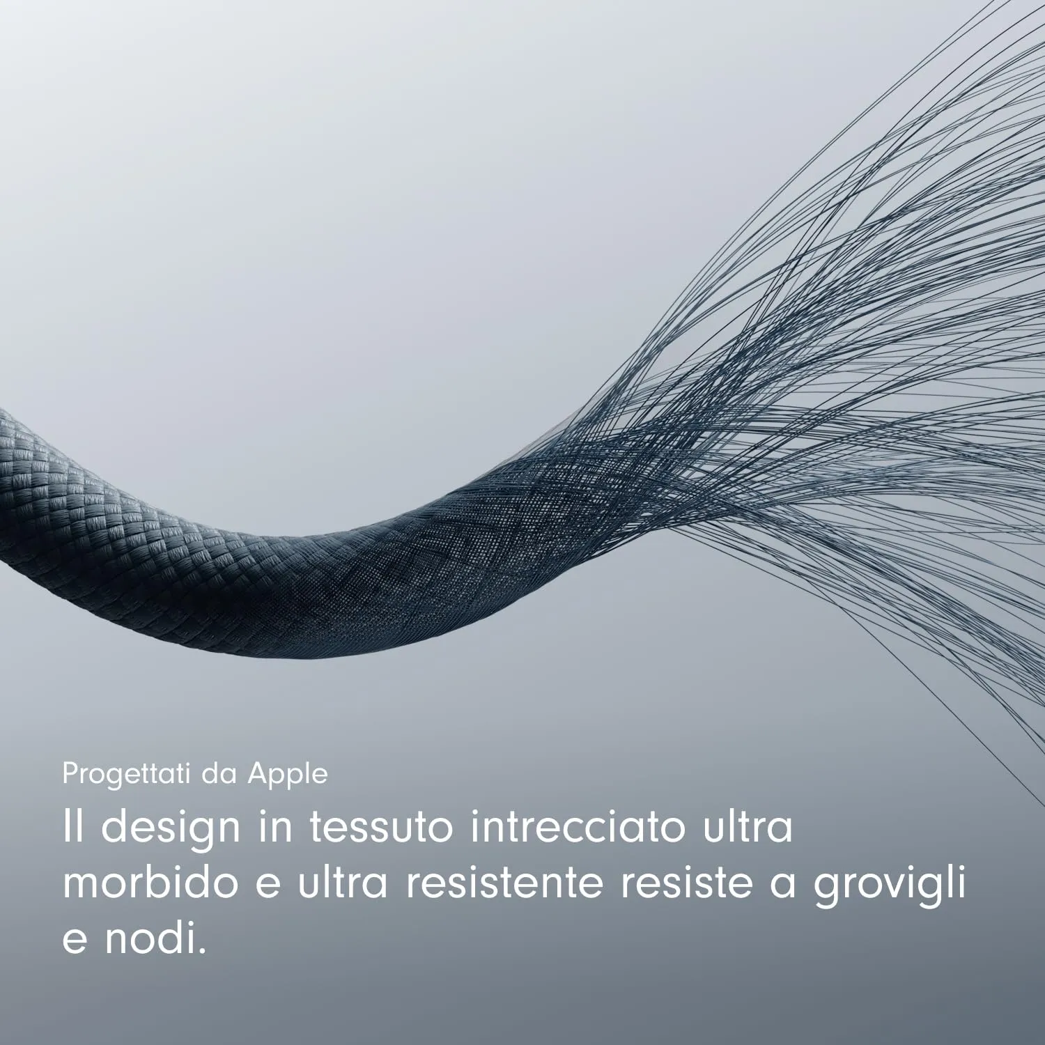 Cavo Beats intrecciato da 240 W, da USB-C a USB-C, per ricarica rapida, resistente e antigroviglio, compatibile con dispositivi Apple e Android (3 m) – Blu burrasca - immagine 5