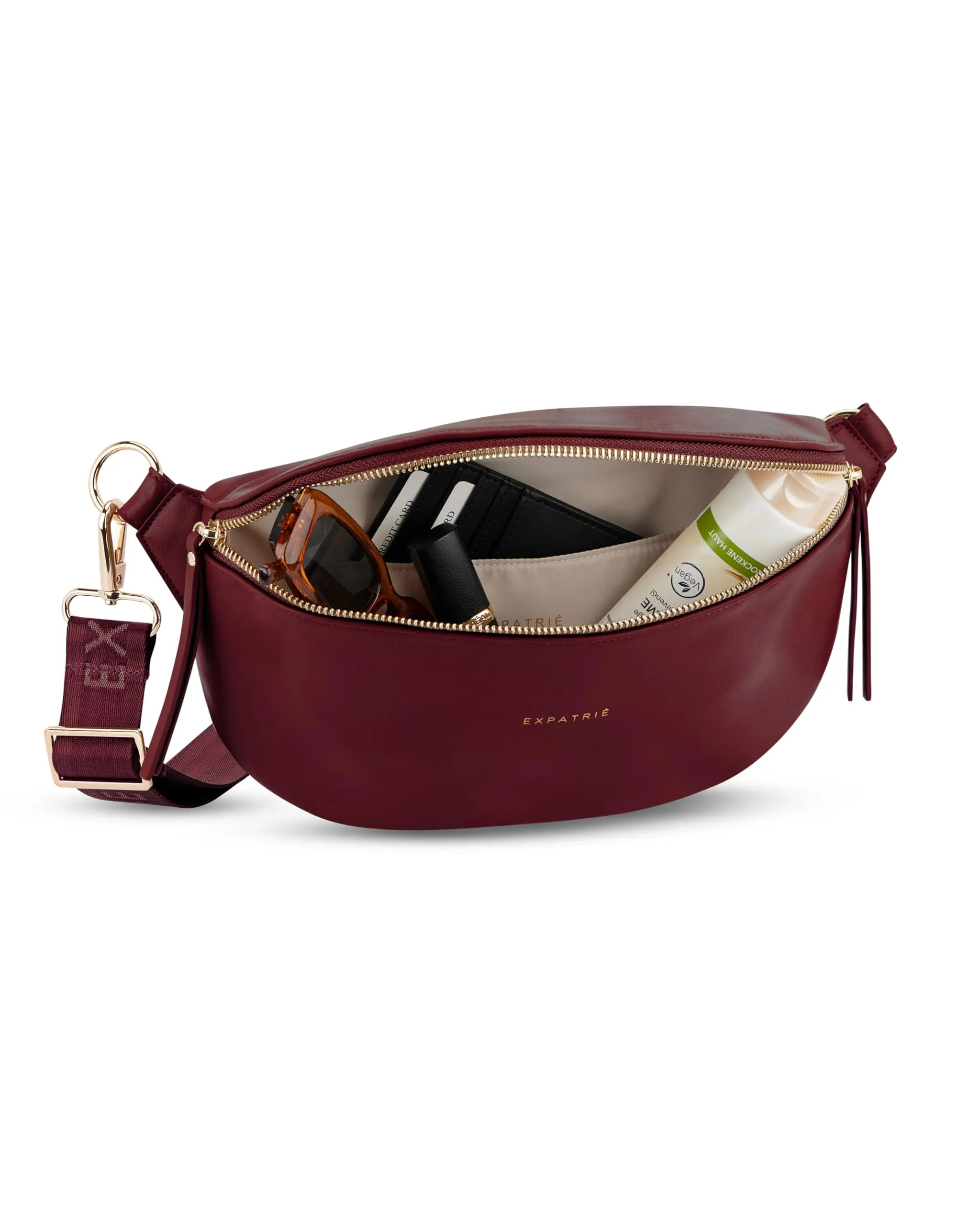 Expatrié Marsupio Donna Rosso – Alice Medium - immagine 4