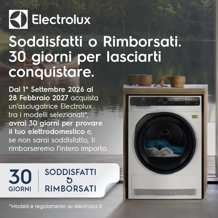 Electrolux EW6H28B Asciugatrice Pompa di Calore 8 kg, Refresh, Antipiega - immagine 2