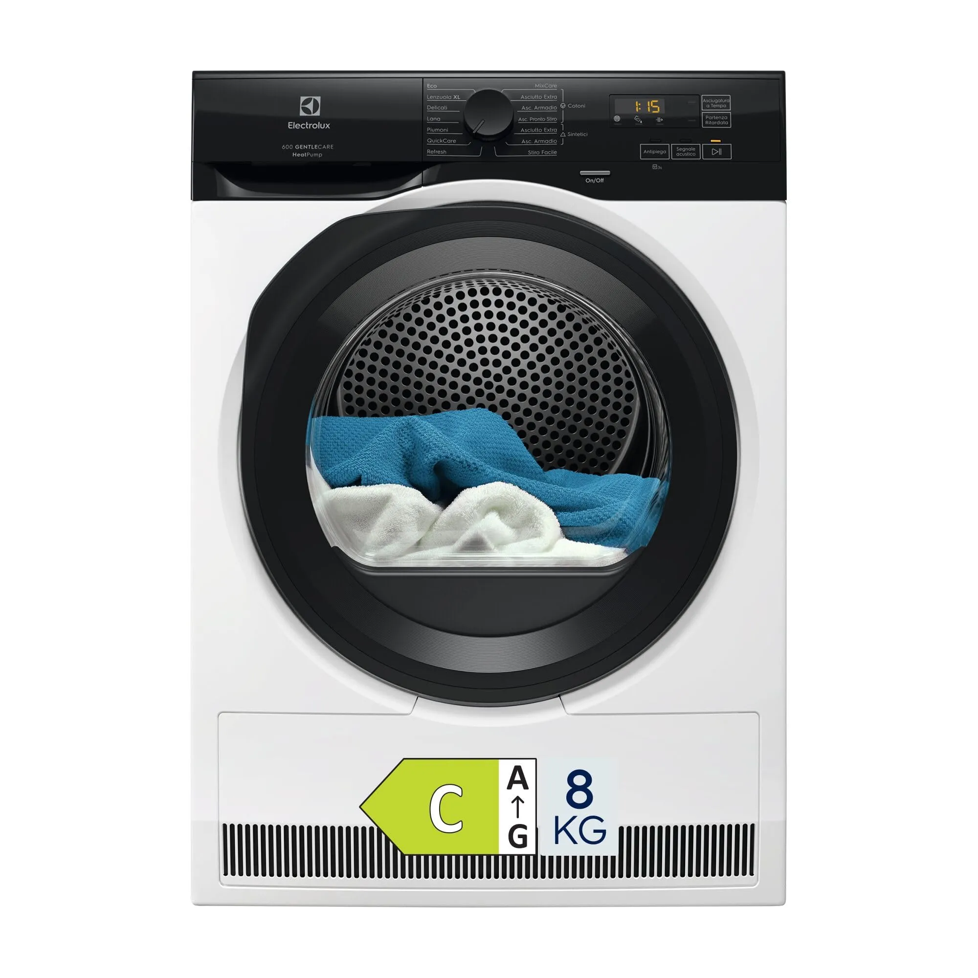 Electrolux EW6HZ1C8 Asciugatrice Pompa di Calore 8 kg, GentleCare - immagine 1