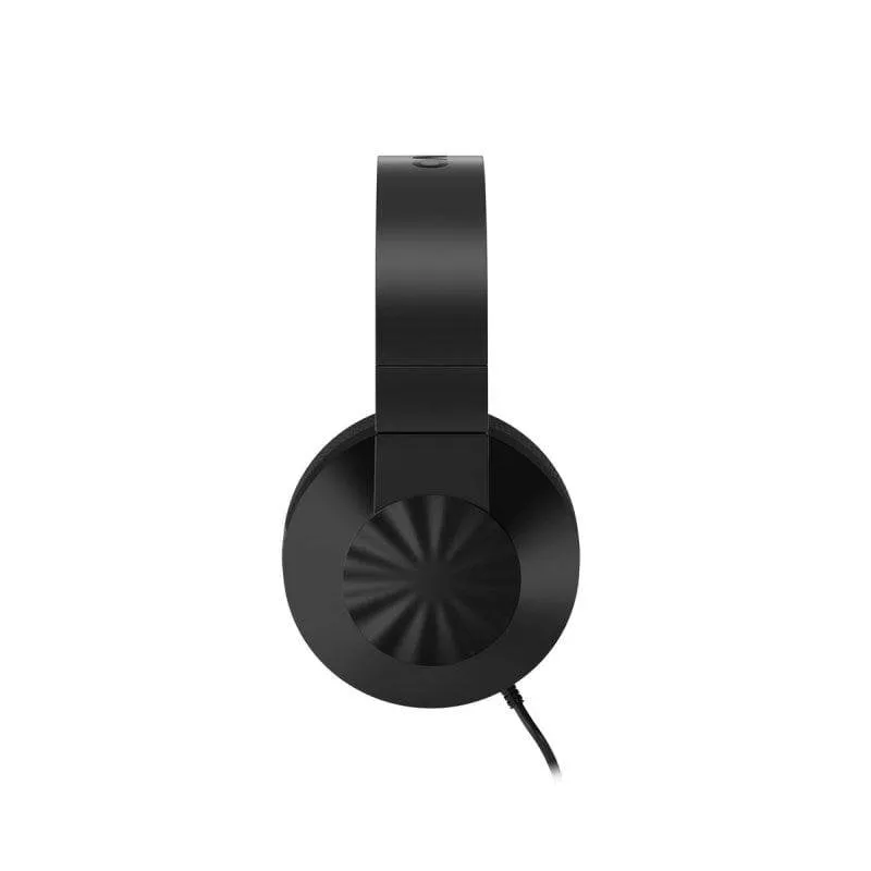 Auricolari Lenovo H210 Gaming con cavo Jack 3.5 mm, Cancellazione rumore microfono, Diadema regolabile, Nero - immagine 1
