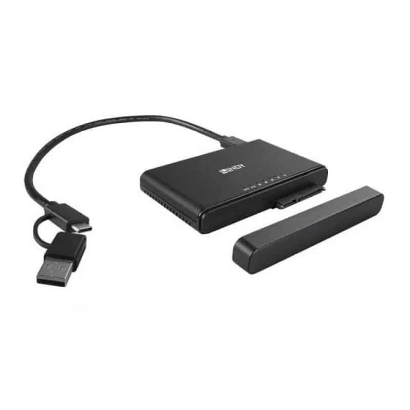 Enclosure SSD Lindy 43359 Serial ATA III M.2 USB 3.2 Gen 2 Type-C Nero Aluminio Enclosure SSD Lindy 43359 Serial ATA III M.2 USB 3.2 Gen 2 Type-C Nero Aluminio - immagine 1