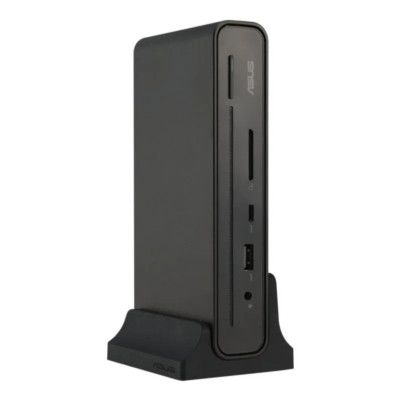 Dock USB-C ASUS DC300 Acoplamiento 90 W Ethernet 10/100/1000 Mbit/s Nero SD - immagine 1