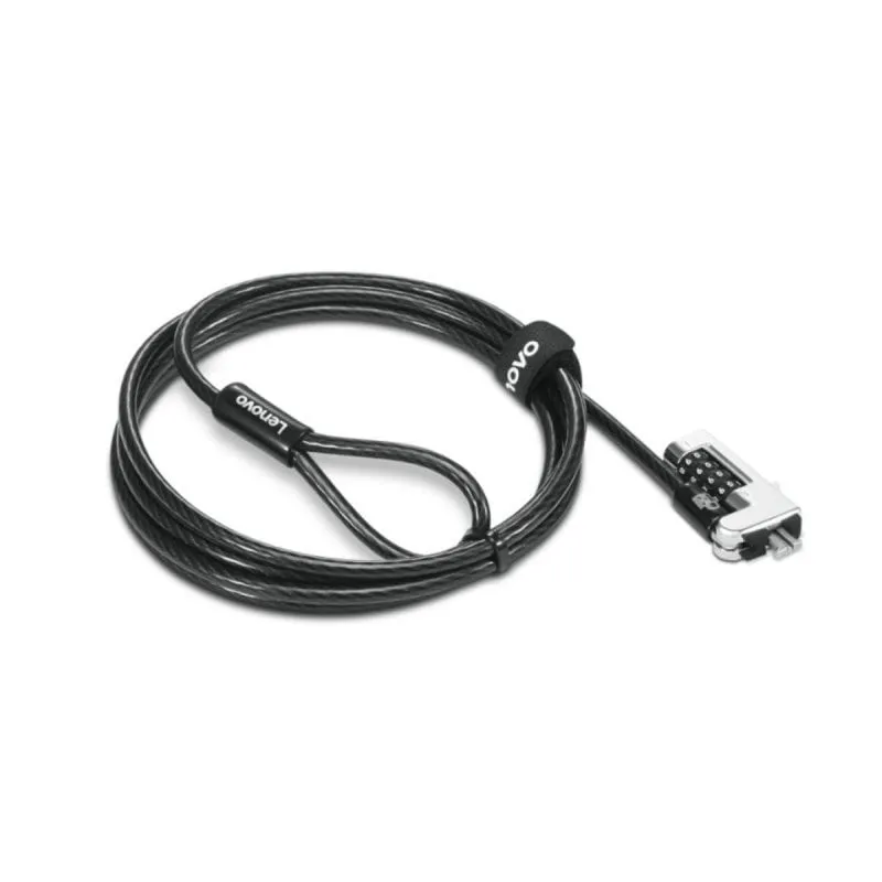 Lucchetto Sicurezza Lenovo 4XE1F30278 1,8 m Combinazione Kensington Nero Lucchetto Sicurezza Lenovo 4XE1F30278 1,8 m Combinazione Kensington Nero - immagine 1