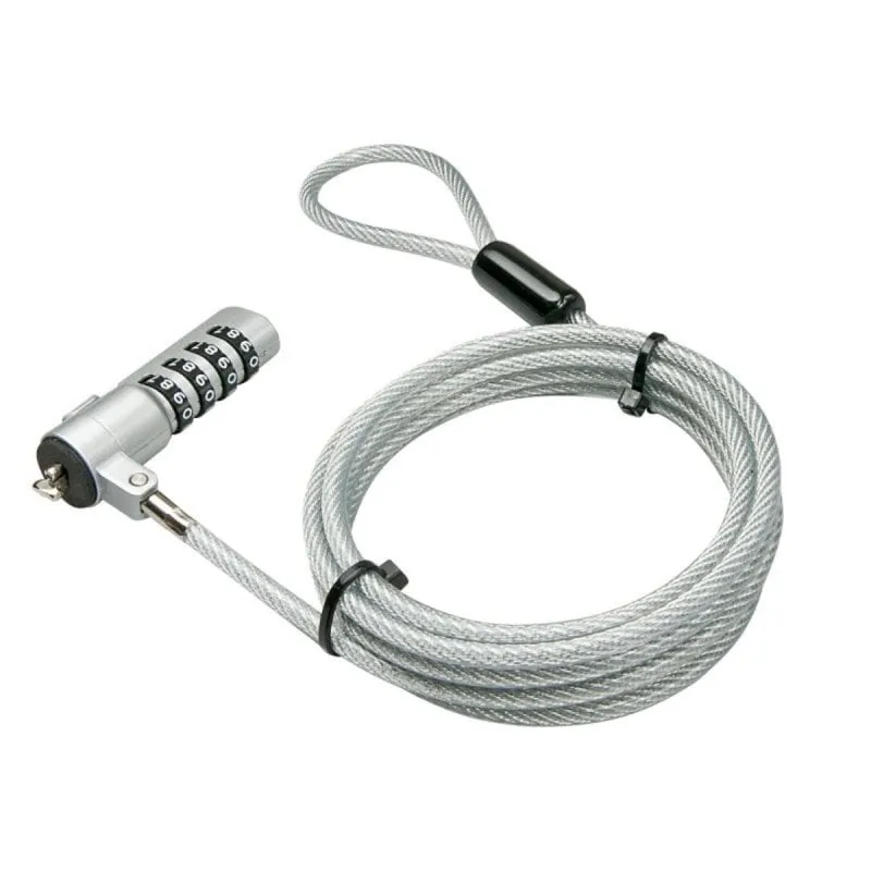 Lucchetto a Combinazione Lindy 20980 Cavo 1,8 m Acciaio Inossidabile Lucchetto a Combinazione Lindy 20980 Cavo 1,8 m Acciaio Inossidabile - immagine 1