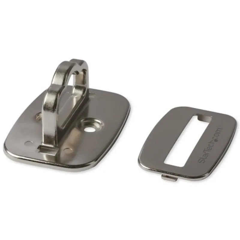 Anclaje per Cavo da Tavolo StarTech.com Grande Acciaio Argento Anello Sicurezza - immagine 1