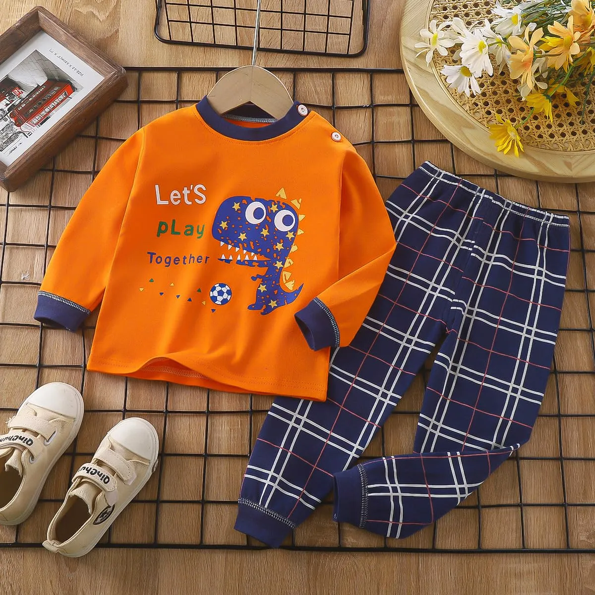 XM-Amigo 3 Completo Pigiami a Maniche Lunghe in Cotone per Bambino Maschio - immagine 6