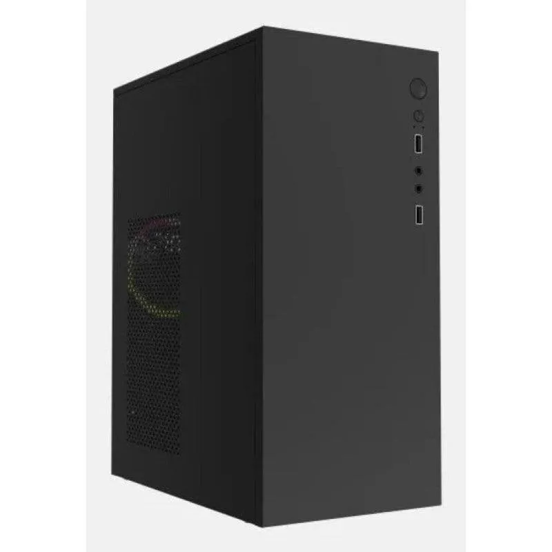 Case PC Approx APPC-205F Nero Micro ATX Mini-ITX Alimentazione 500W Compatta USB 3.0 - immagine 1