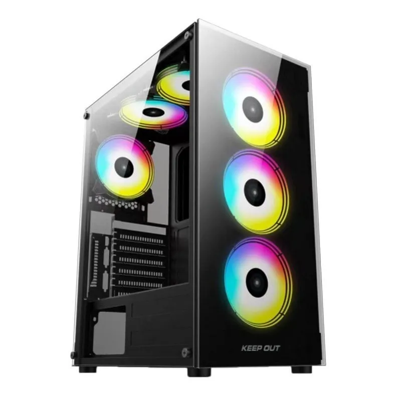 Case PC Keep Out XC-210 Glass ARGB Compatibile ATX Micro-ATX ITX Case PC Keep Out XC-210 Glass ARGB Compatibile ATX Micro-ATX ITX - immagine 1