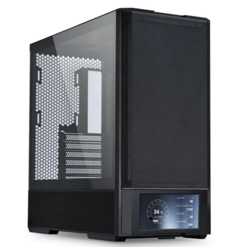 Case PC Lian Li LAN207DX 6" Display Integrato Refrigerazione Premium Midi Tower - immagine 1
