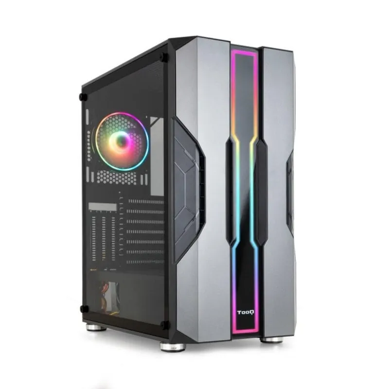 Semitorre Gaming TooQ Nightcity TQGCC103-B ARGB Acero Vidrio Temperato PC Semitorre Gaming TooQ Nightcity TQGCC103-B ARGB Acero Vidrio Temperato PC - immagine 1