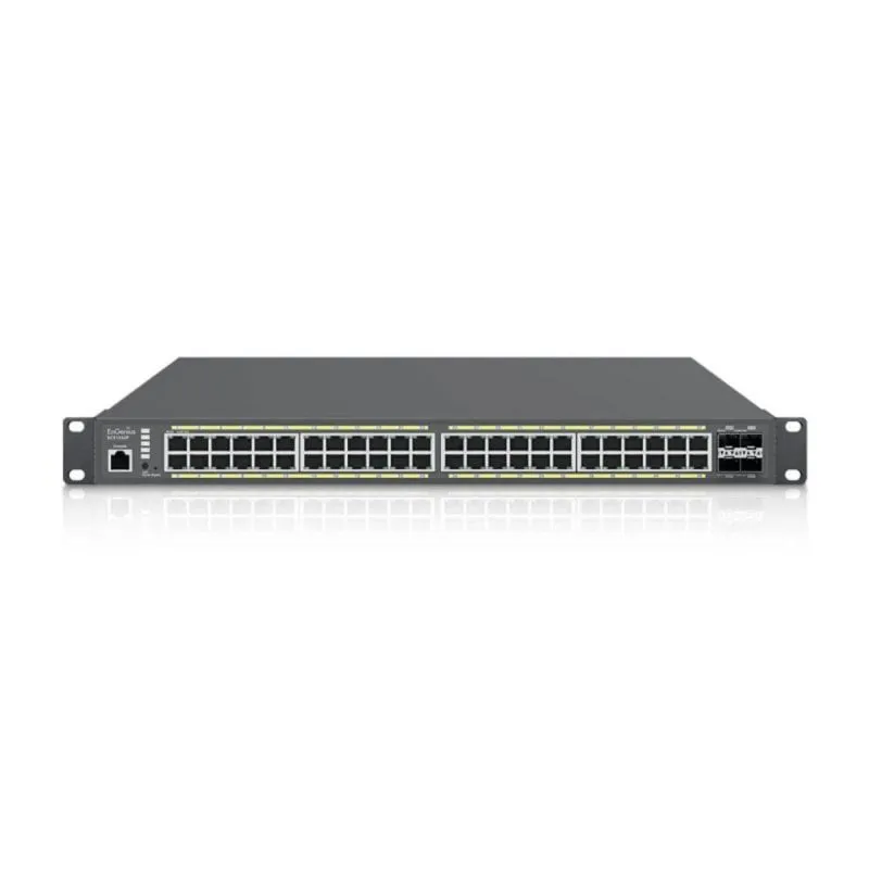 Switch Gestito EnGenius ECS1552P L2+ 48 Porte Gigabit PoE 410W Montaggio Rack - immagine 1