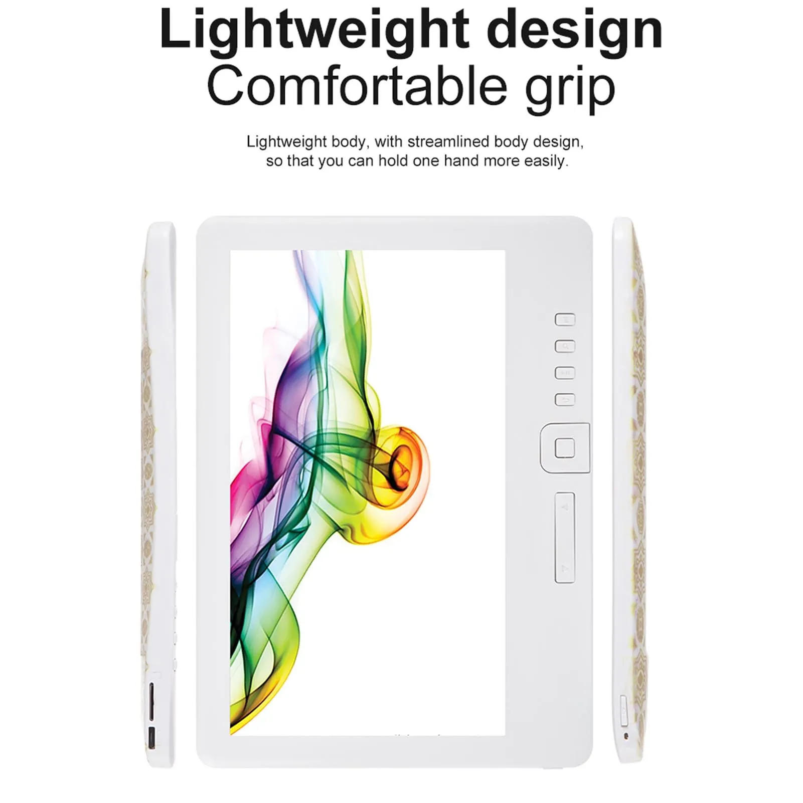 Phefop Schermo LCD TFT Portatile 16:9 da 7 Pollici E Reader con Cover E Auricolari (16G) - immagine 8